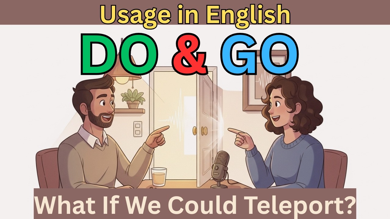What's the BEST Way to Use Do, Did, Done, Doing, Does & Go in English?