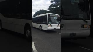 Terre Coaches BS08FE Ansair Orana Slowly Approaching North Melbourne on Werribee Williamstown Occo
