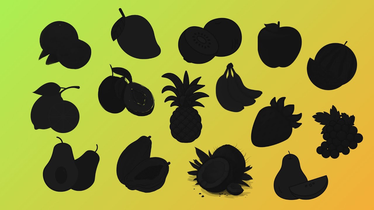 Guess the Fruit Shadow Quiz | Fun Fruit Learning Game for Kids | Can You Name the Fruits?