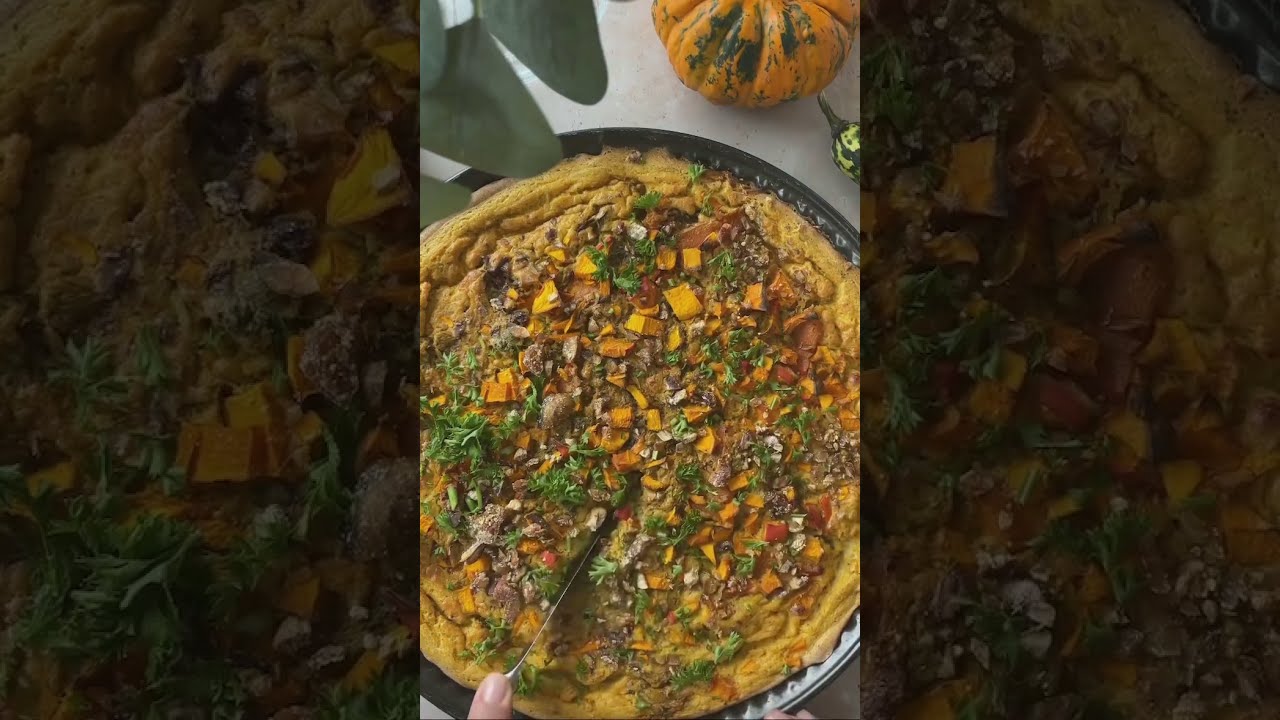 Gesunde Herbst Quiche - YouTube