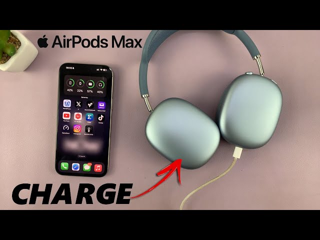 How To Charge Your AirPods Max - YouTube