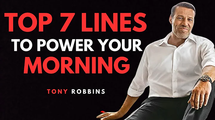 Say These 7 Lines to Yourself Every Morning & Change Your Life - Tony Robbins Motivation