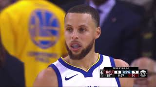 Chris Paul Flops, Frees Steph Curry