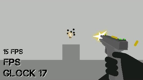 Stick Nodes : First person Glock - 17 test