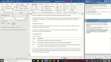 JasperActive Word 2019 Lesson 8: Using Footnotes and Endnotes
