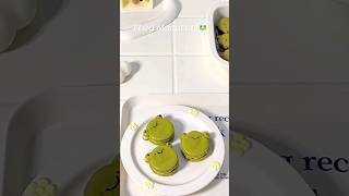 macarons (frog shape) || by jannat #cooking #easy
