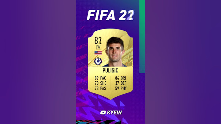 Christian Pulisic - FIFA Evolution (FIFA 17 - EAFC 24)