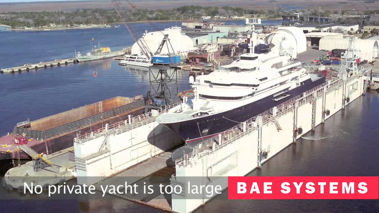 BAE SYSTEMS Shipyard formerly Atlantic Marine YouTube
