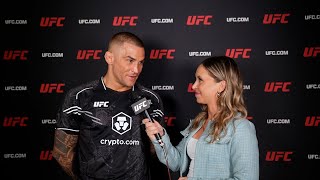 Dustin Poirier UFC 299 Backstage Reaction