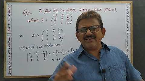 Rank of a Matrix 2[Basic Examples] by Yogendra Bahadur Singh 