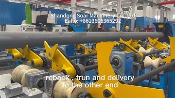 Automatic Pipe End Roll Grooving Machine Fireighting Pipe, +8613605365292 sales3@soarmachinery.com