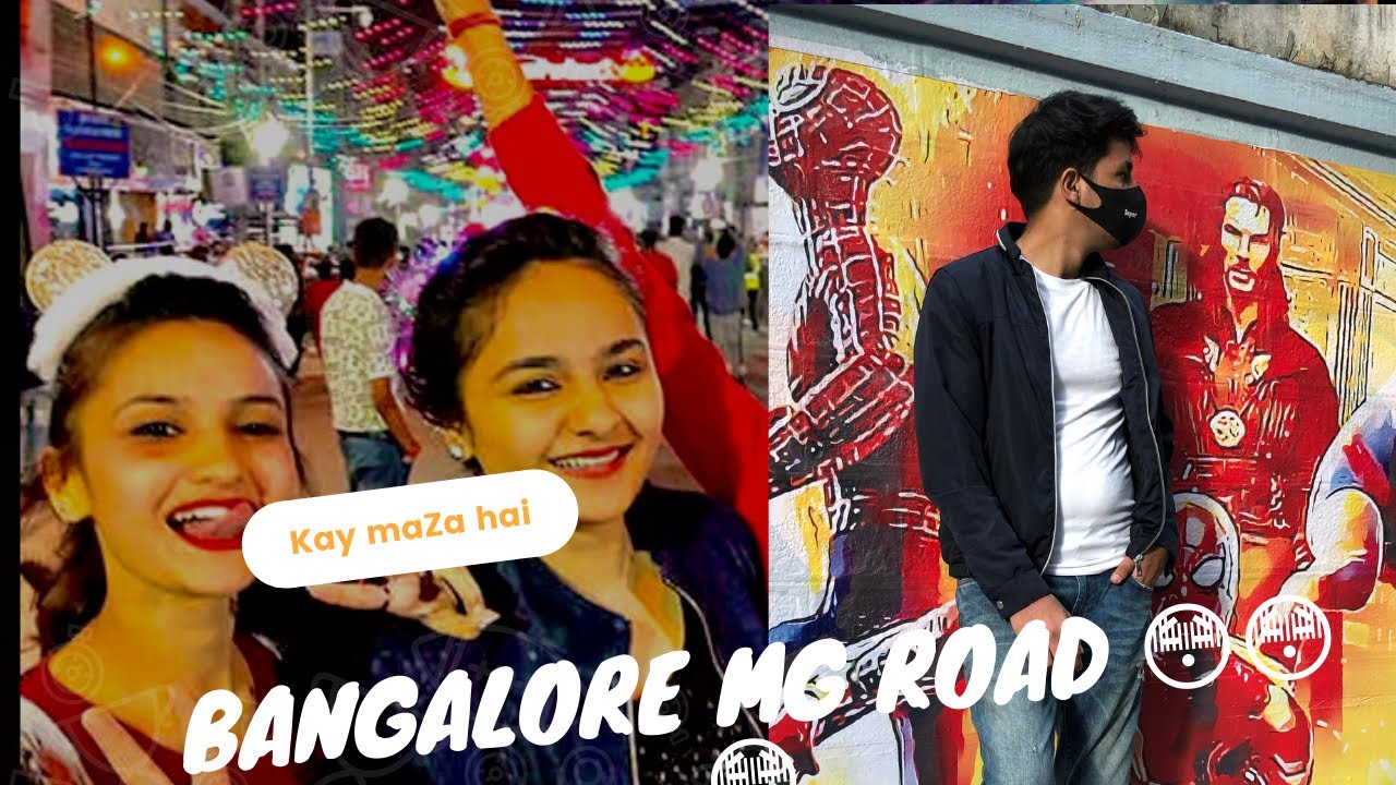 Bangalore city vlog/4k Bangalore view /mg road vlog /church stree YouTube