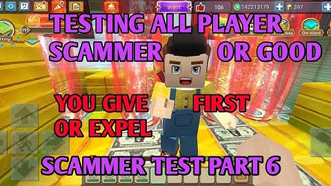 TESTING PLAYER SCAMMER OR GOOD PART 6 | RAPPY PRO BG