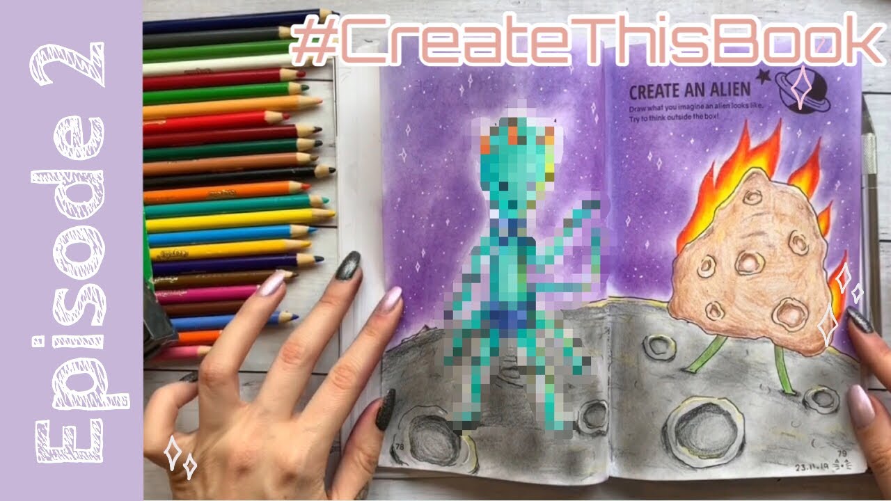 CREATE THIS BOOK 2 📖 #createthisbook2 #moriahelizabeth