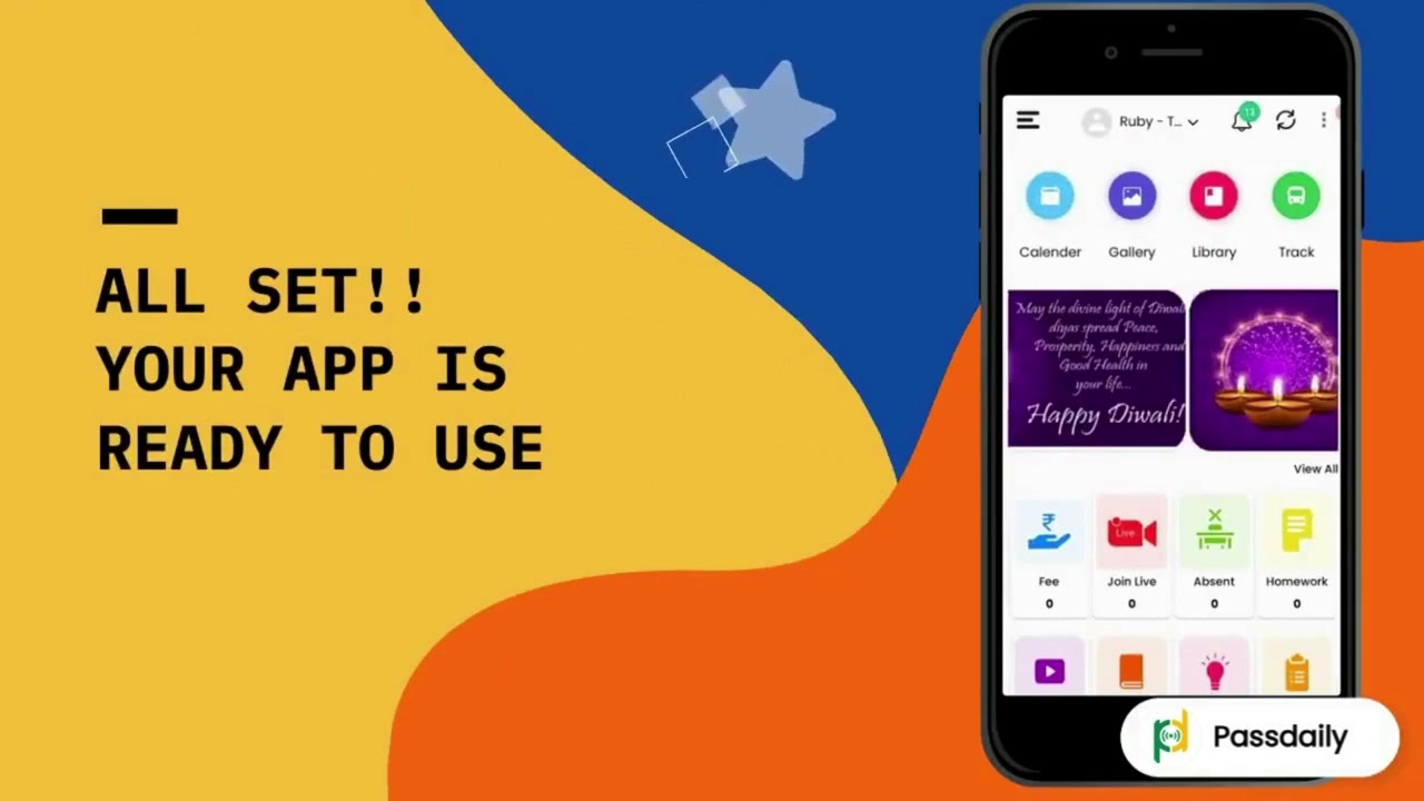 Holy Angels | Passdaily App tour for Parents | Mindgoal Solutions