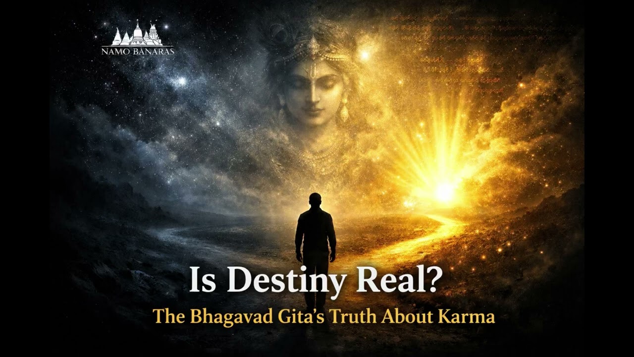 Karma vs Destiny | What the Bhagavad Gita Reveals About Your Life Namo Banaras