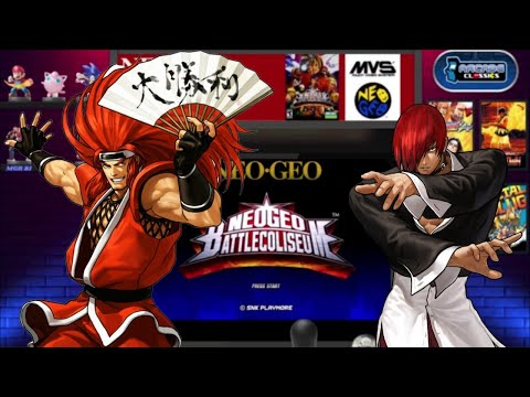 NEO GEO BATTLE COLISEUM -  FUMA/ IORI