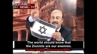 Jordanian Tv Hosts Burns Israeli Flag Live On Air
