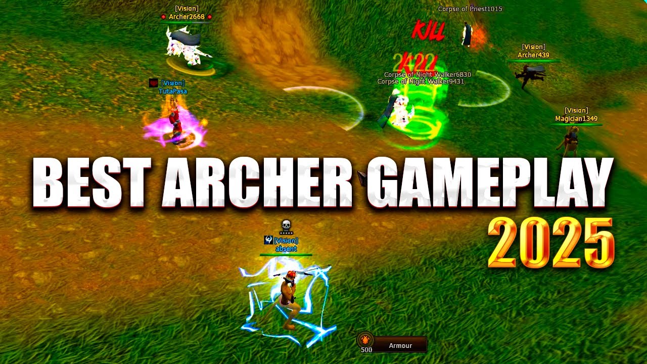 BEST ARCHER GAMEPLAY IN 4STORY 2025 !!!