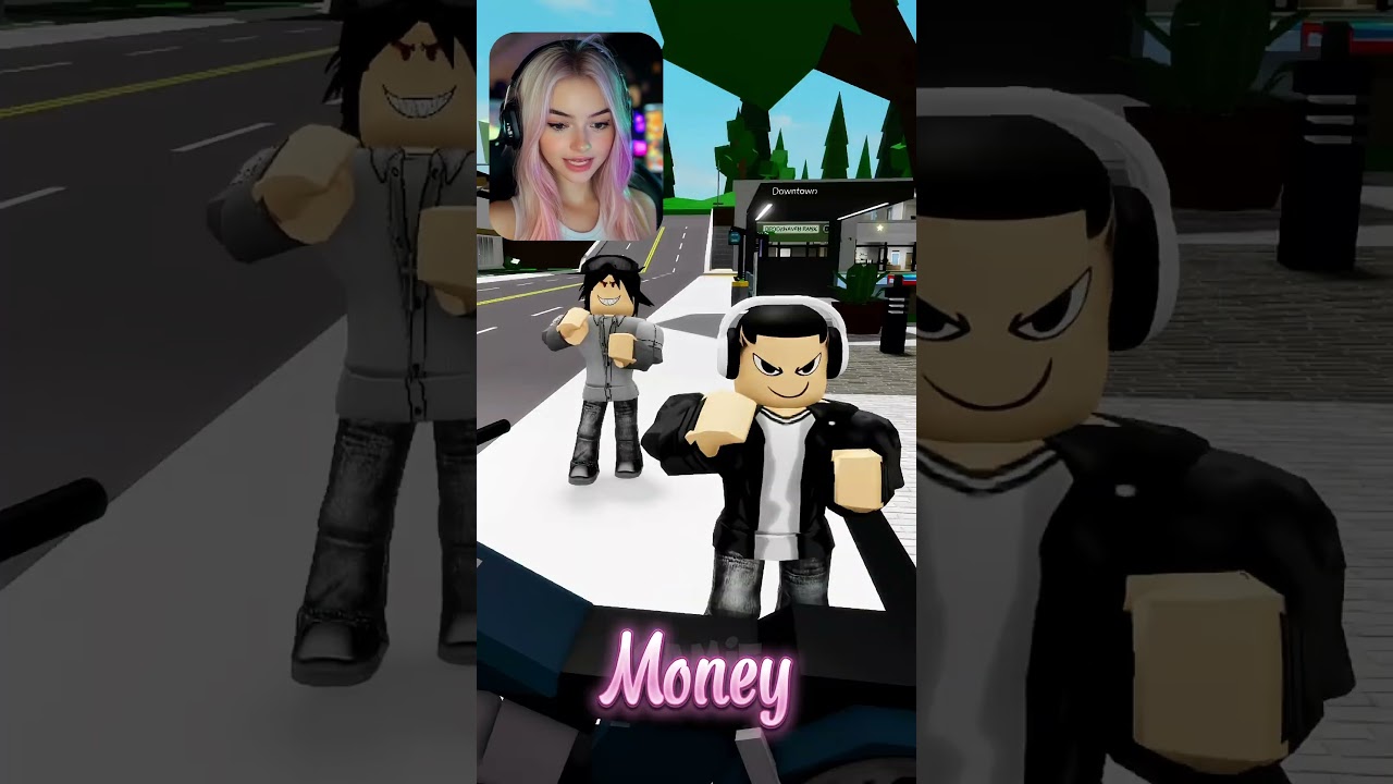 Bacon got the bad guys & saved the girl.. 👀😳(Reaction) #roblox #shorts #robloxshorts