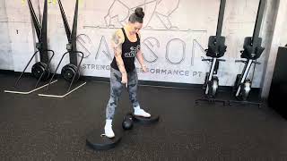 Deficit Kettlebell Sumo Squat
