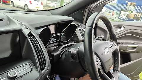 Ford Focus MK3 Kuga MK2 Speedometer dashboard removal Pixel repair 2013-2019