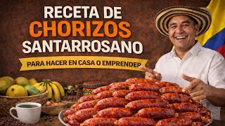 🔥 PROBÉ EL CHORIZO SANTARROSANO ORIGINAL EN COLOMBIA… ¡Y ESTA ES LA RECETA REAL! 🌭🇨🇴