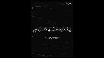 سورة الزمر/عبدالرحمن مسعد