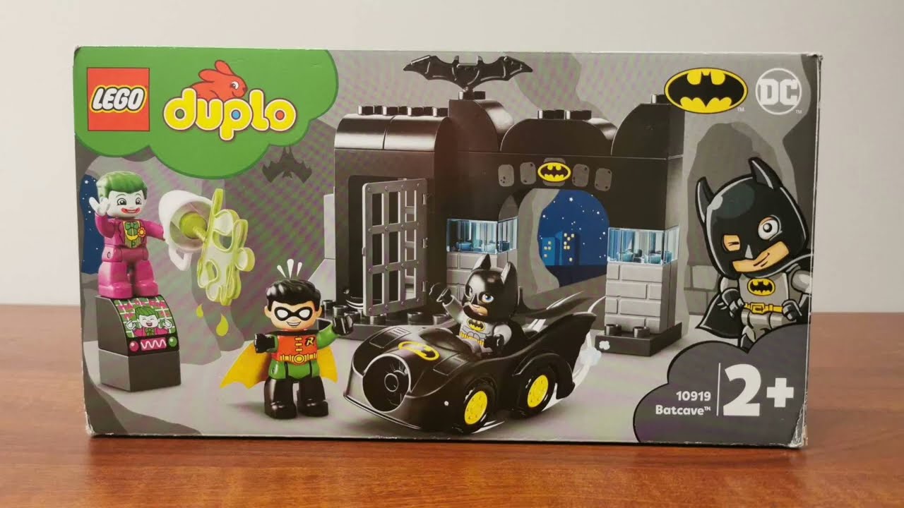 Lego Duplo Batman 10919 Bat Cave in Stop Motion Technique