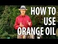 How To Use Orange Oil - The Dirt Doctor