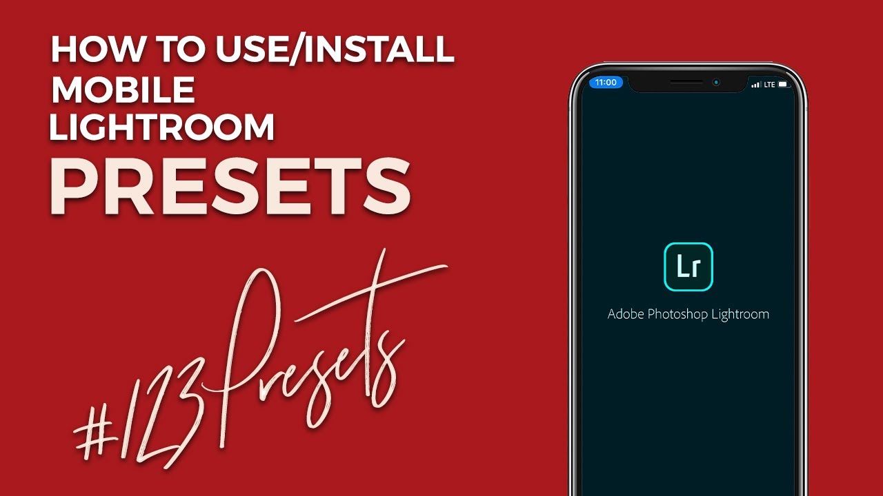 How to Install Lightroom Mobile Presets (PRO tutorial) + Extra Tips & Tricks by 123presets - YouTube