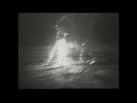 NASA: მისია: აპოლონი 11. ადამიანის მთვარეზე გადმოსმა. 20 06 1968 ახ. წთ. 20:17:39