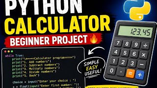👉 Build a Simple Calculator in Python 🧮 | Beginner Python Project