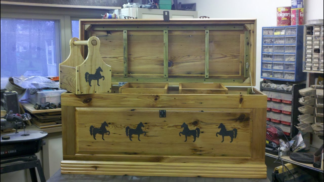 ☆DIY Reclaimed Barn Wood Equine / Horse Tack Box / Chest Build