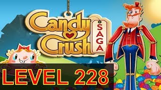 Candy Crush Saga Level 228 without using boosters screenshot 4