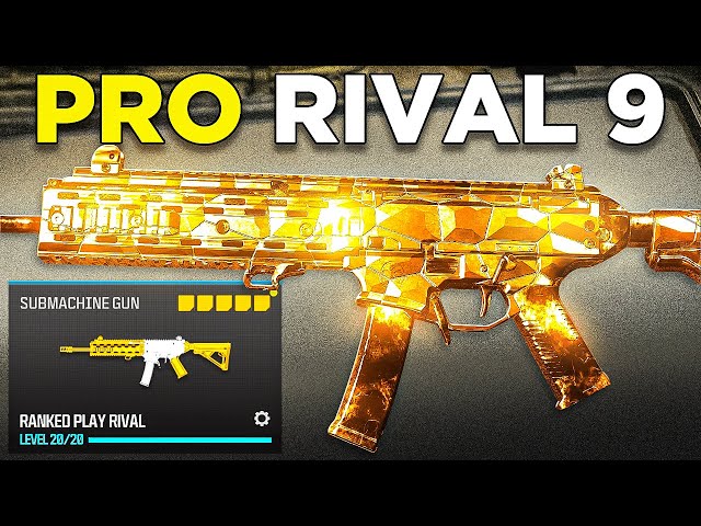 PRO* RIVAL 9 CLASS for MW3 RANKED PLAY! 🔥 (Best RIVAL 9 Class Setup)  Modern Warfare 3 