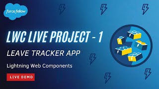 LWC Live Project 1 | Leave Management App | Salesforce LWC