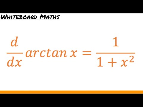 Derivative of arctan