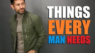 7 Things EVERY GUY Needs In His Wardrobe! (Fall Style Essentials)