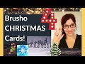 Brusho Christmas Cards (Anyone can make!)