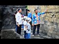 Presiden Jokowi Ajak Keluarga Berakhir Pekan di Candi Borobudur, Magelang, 25 Mei 2024
