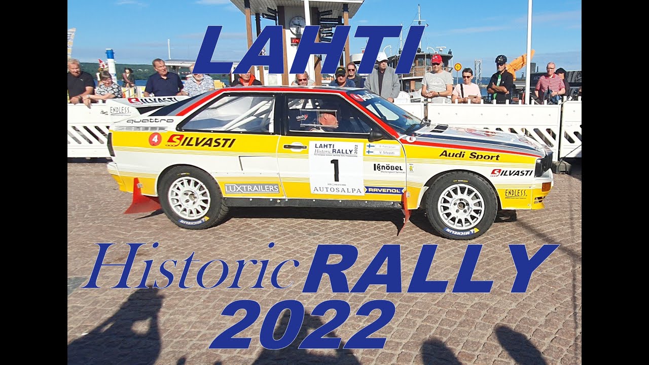 Lahti Historic Rally 2022 Ceremonial Start