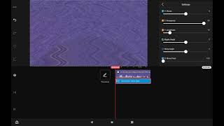 (MY FIRST HOW TO MAKE VIDEO) How To Make Common Something Wave Using Better Wave Warp On KineMaster