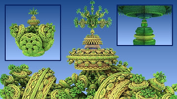 Mandelbulb 3D Fractal Animation - Pinehedron Zoom