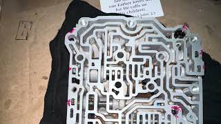 2011 Toyota RAV4- Transmission U141F Valve Body Disassembly- P1
