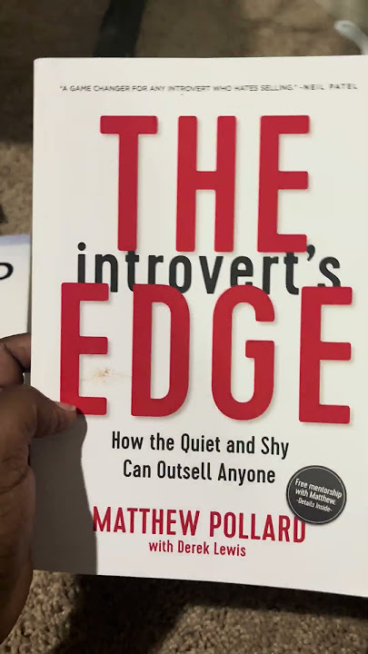 MUST WATCH REVIEW The Introvert's Edge How the Quiet and Shy Can Outsell Anyone
