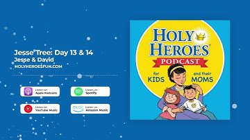 Jesse Tree, Day 13-14: Jesse & David