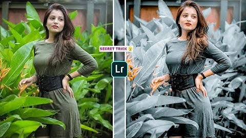 Lightroom best colour effect photo editing tutorial in mobile || Lightroom background change edit