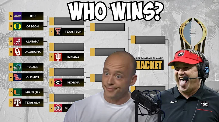 EXPERT Predictions for the College Football Playoff | Indiana | Ohio State | UGA | Miami | Alabama