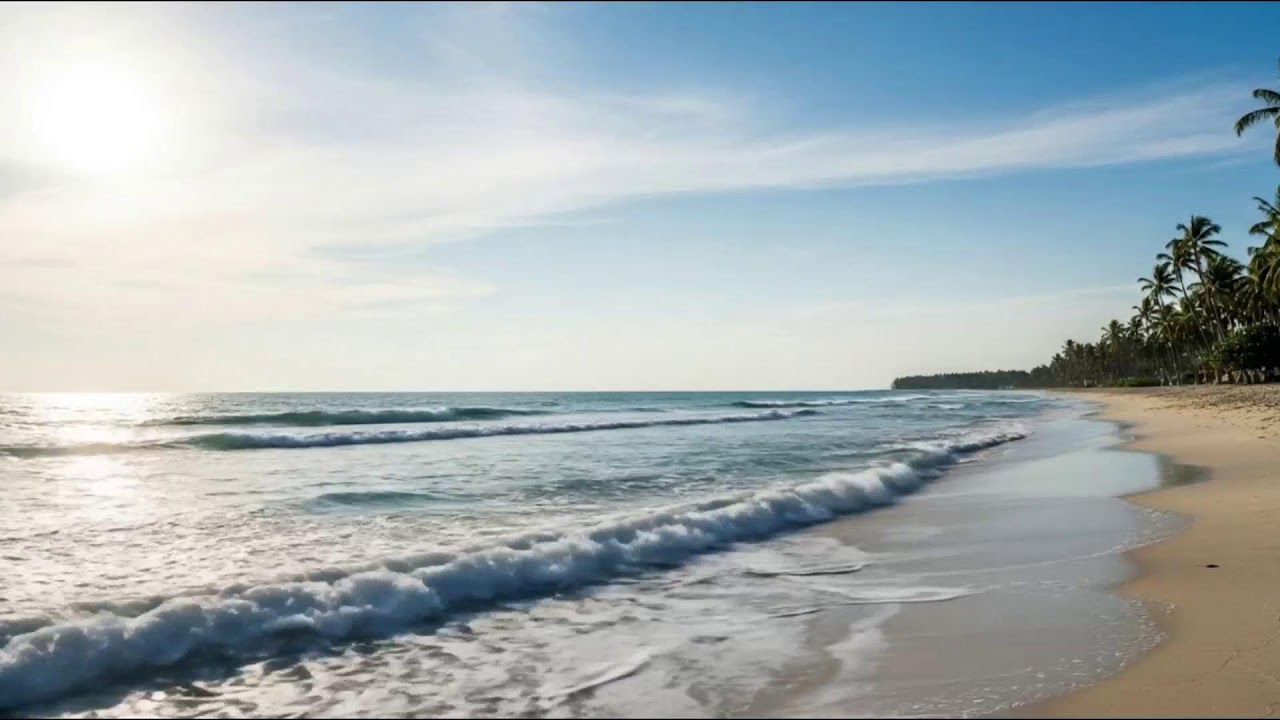 Live Ocean Waves | Peaceful Beach Sounds for Relaxation, Meditation & Sleep